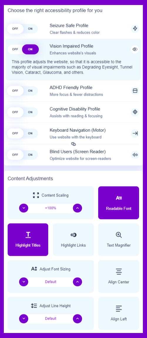 Accessibility-Menu